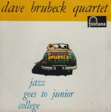 Jazz Goes to Junior College  - Fontana LP cover 